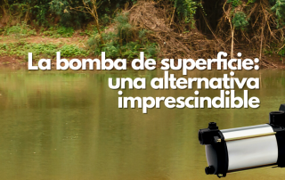 La bomba de superficie es una alternativa imprescindible